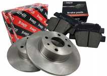 TARCZE KLOCKI TYŁ AUDI A3 VW GOLF 5,6 TOURAN JETTA SEAT TOLEDO 3 OCTAVIA 2