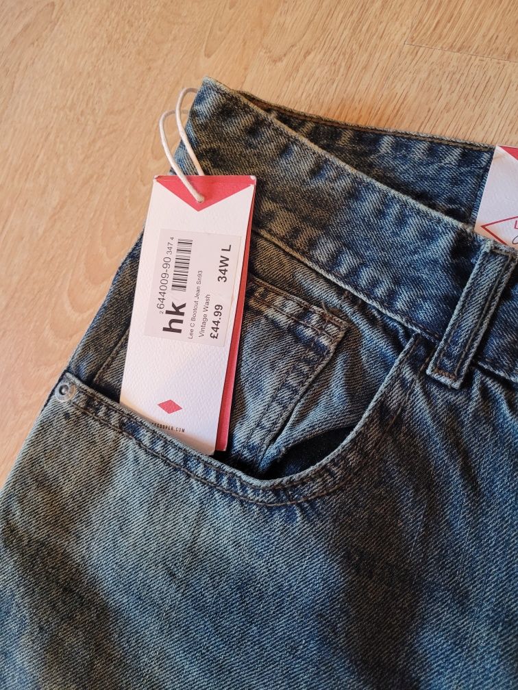 Nowe męskie spodnie jeansowe Lee Cooper rozmiar L