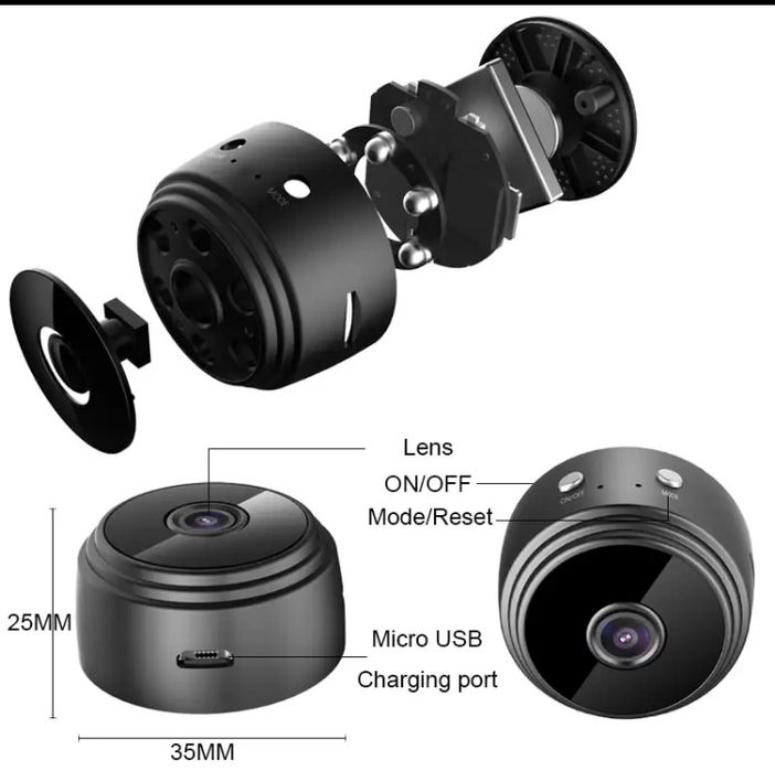 Mini kamera WIFI A9