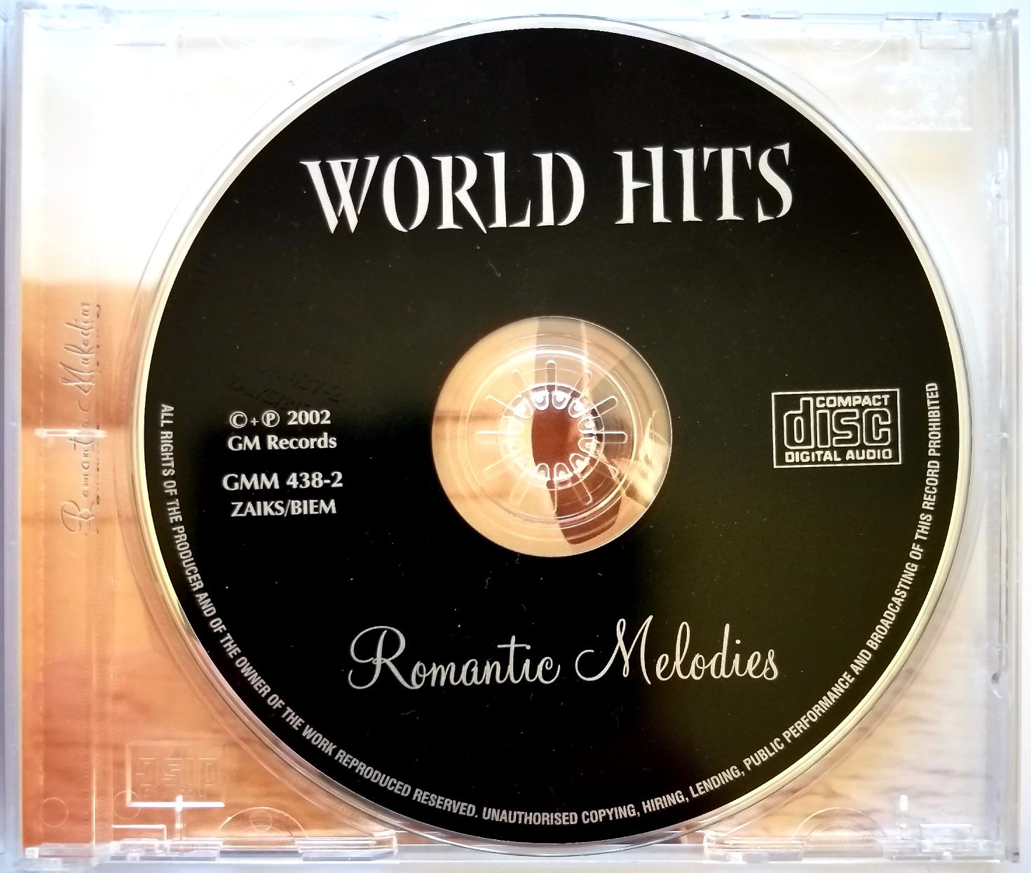 World Hits Romantic Melodies 2002r