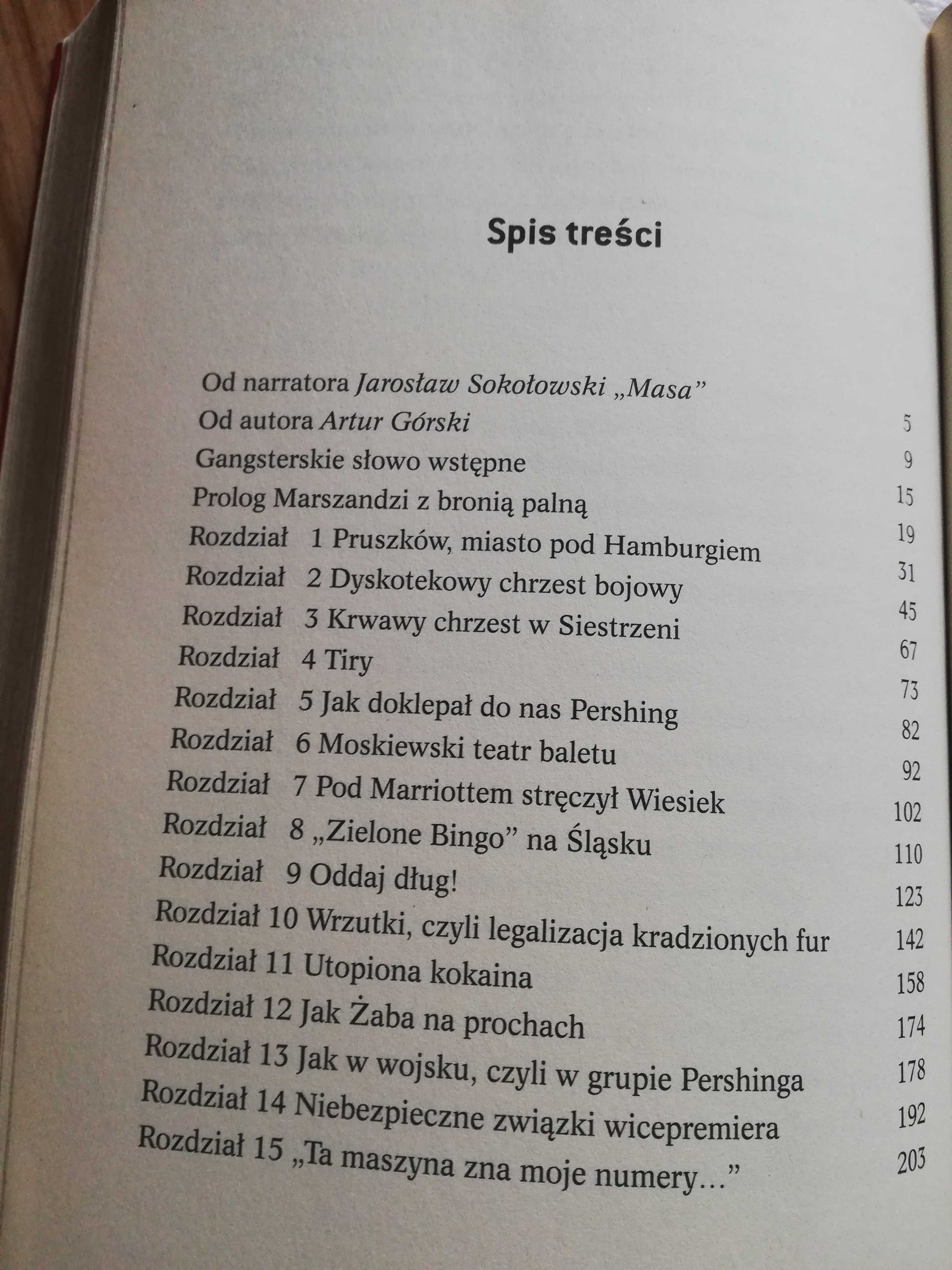 ksiazka: ,,Masa o pieniadzach polskiej mafii"