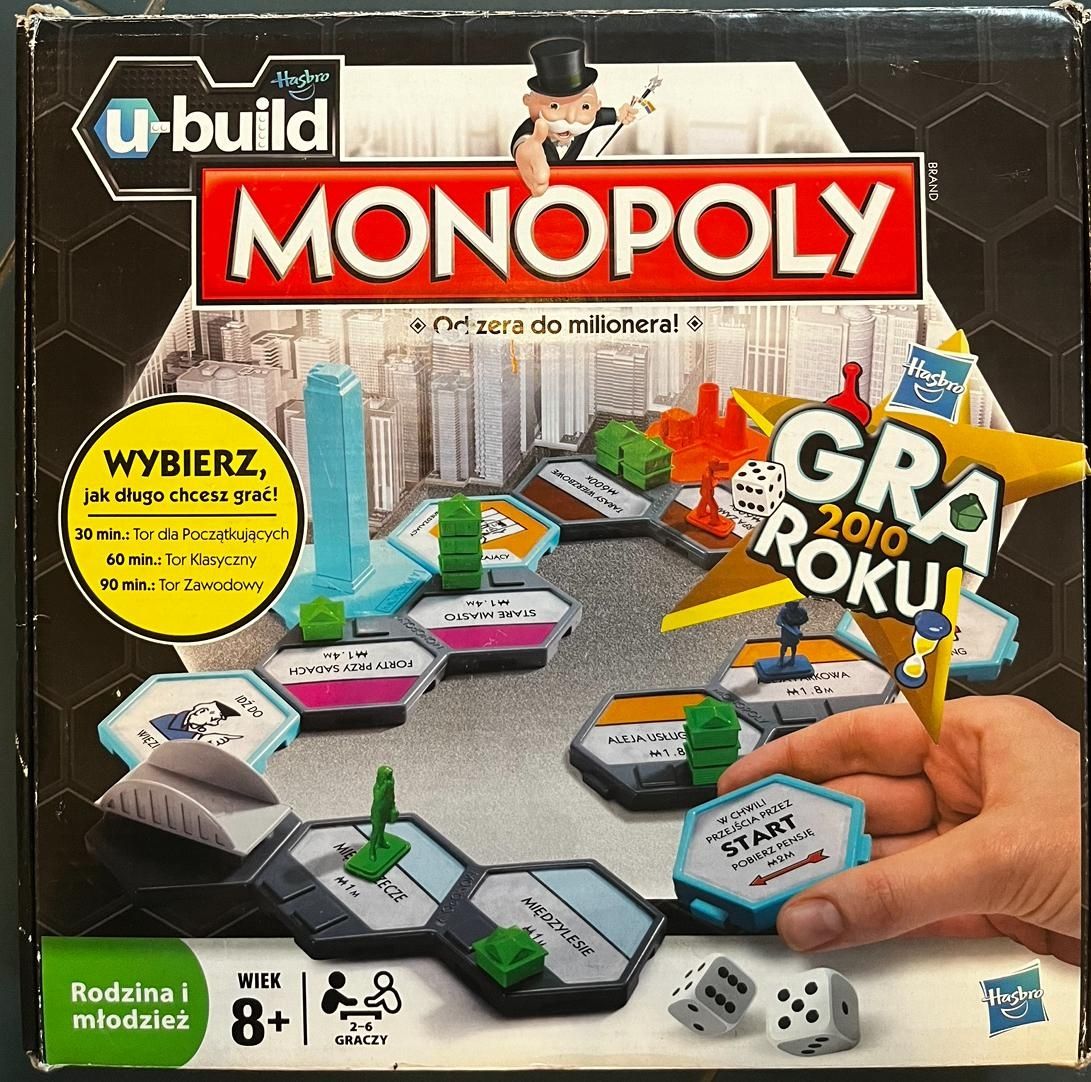 Gra Hasbro Monopoly U-Build