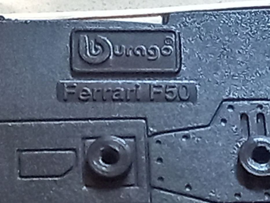 Bburago FERRARI F50 model metalowy 1/43