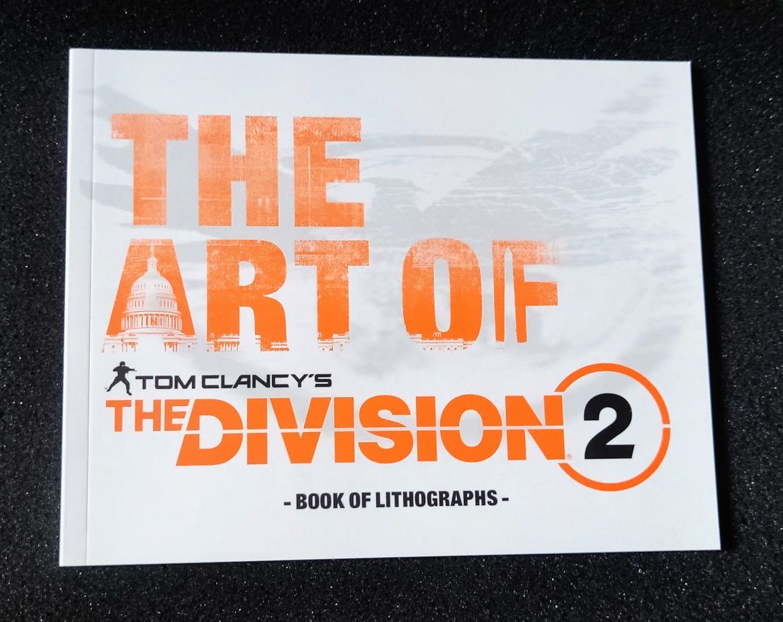 The Division 2 Artbook z edycji kolekcjonerskiej PS4 PS5 Xbox One PC.