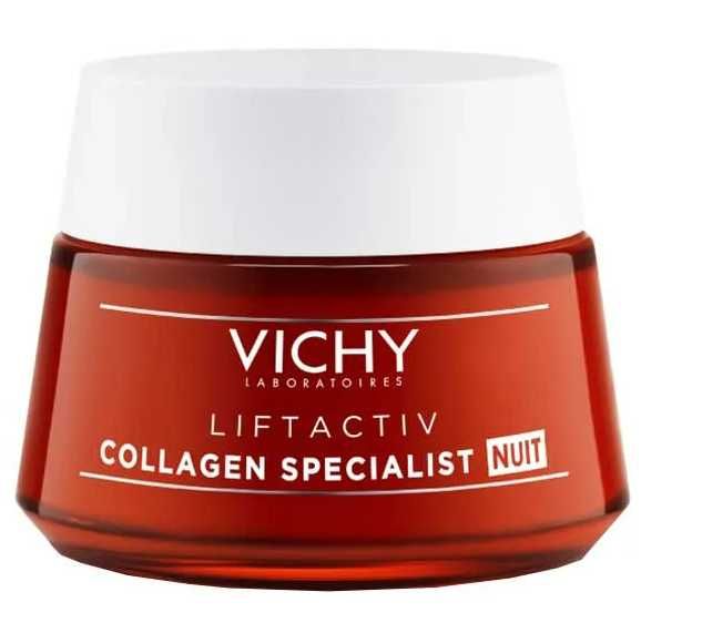 Vichy Liftactiv Collagen Specialist, krem przeciwstarzeniowy  noc 50ml