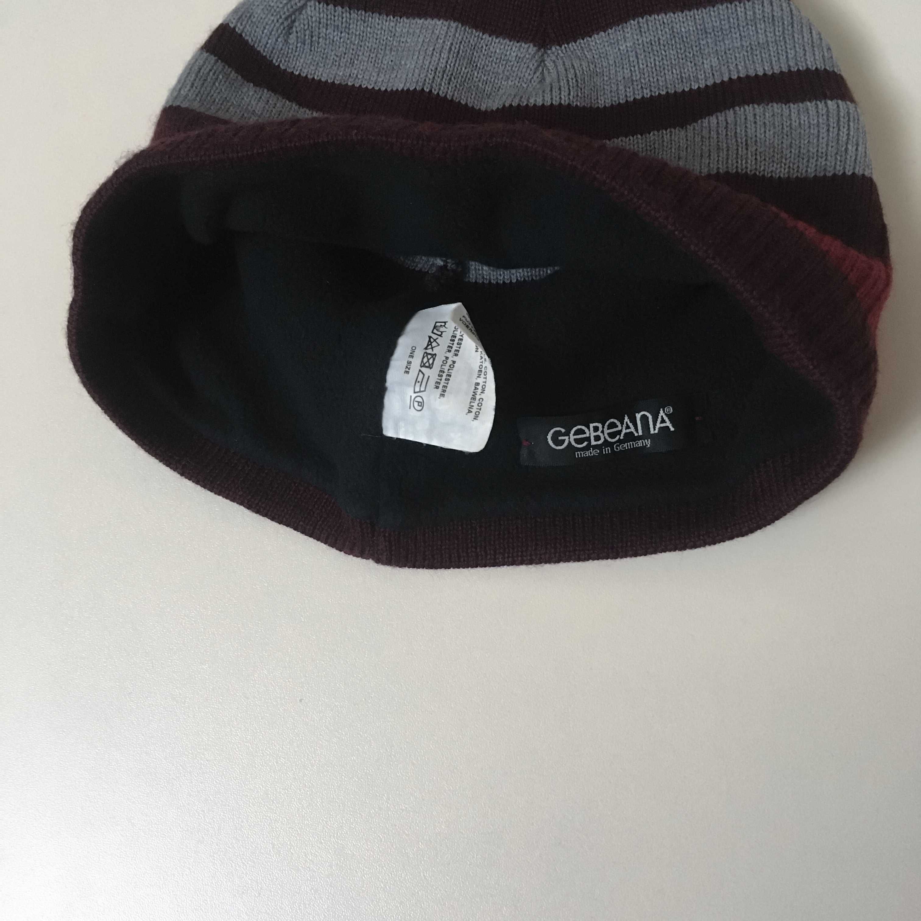 100% шерсть мериноса merino wool шерстяная шапка Gebeana Германия