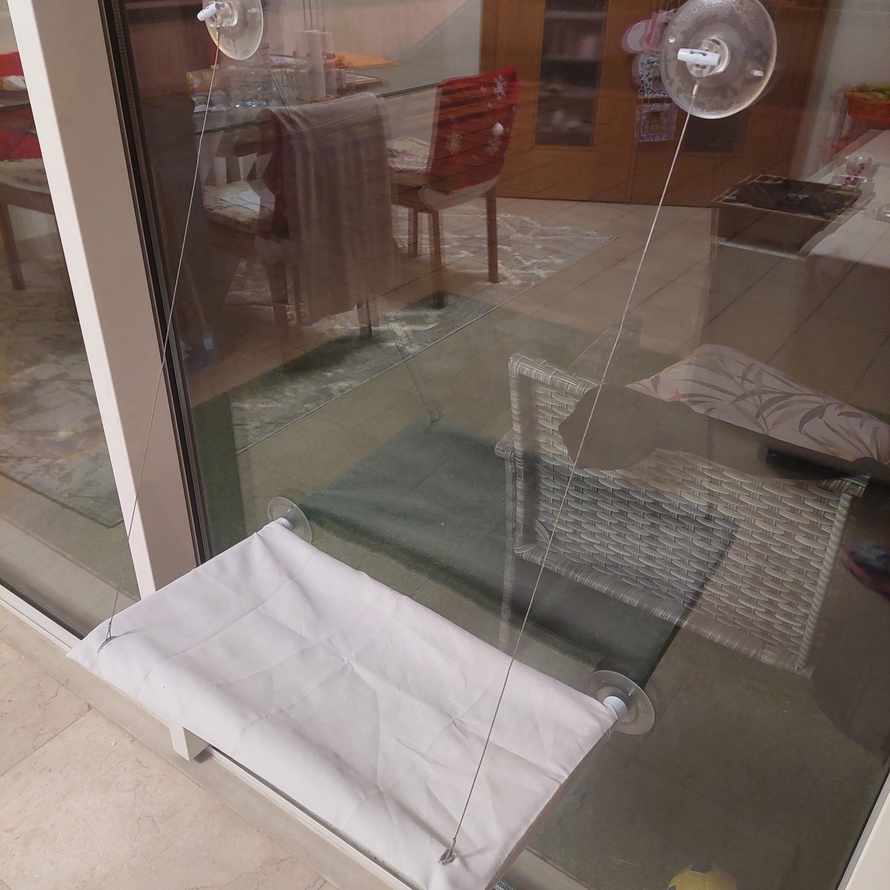 Cama de gato suspensa
