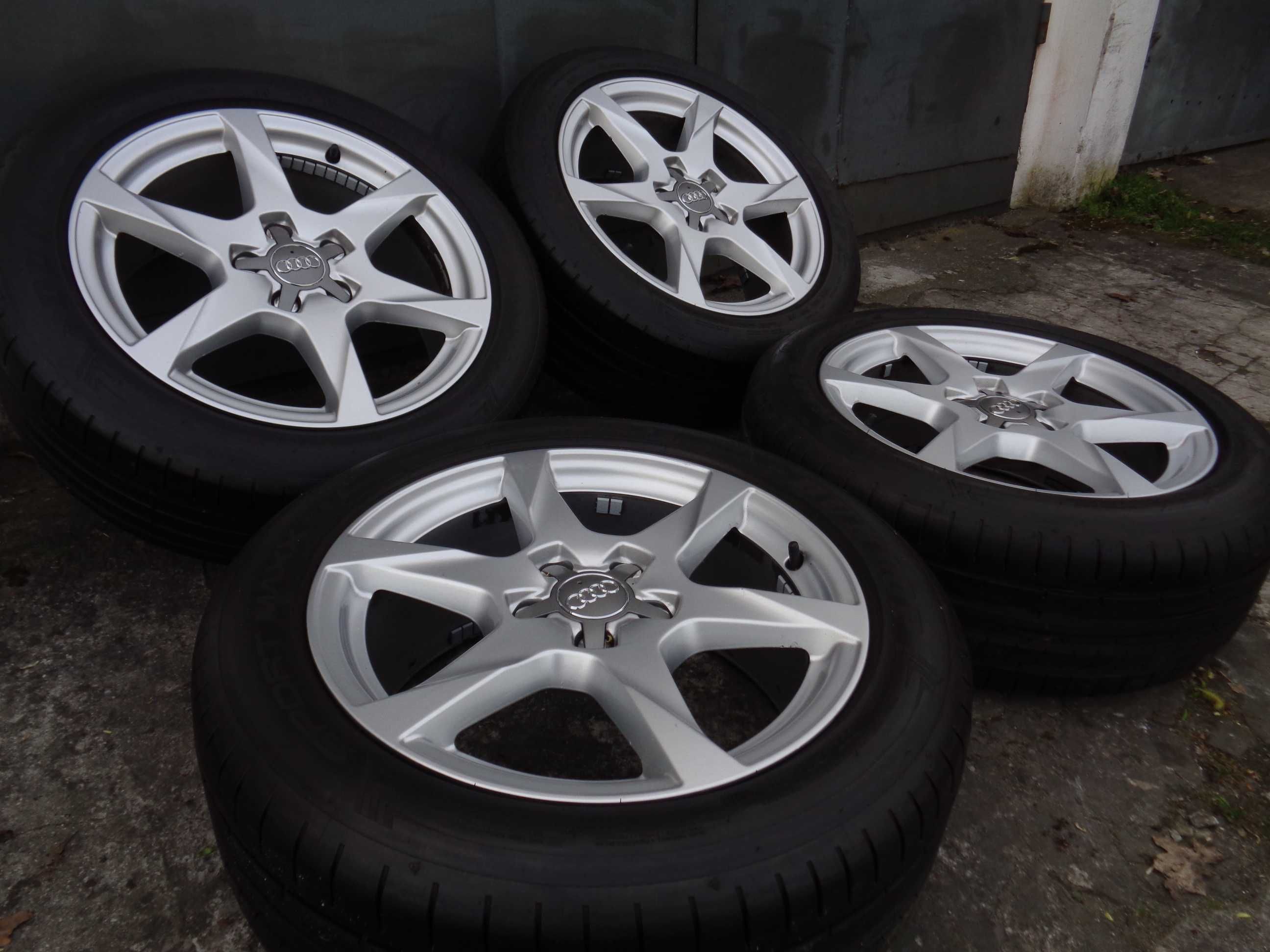 Felgi AUDI 17 cali 5x112 VW Seat Skoda Mercedes opony letnie 225/50R17