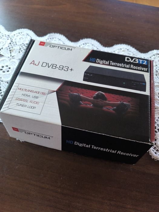 Dekoder DVB-T2 mało używany