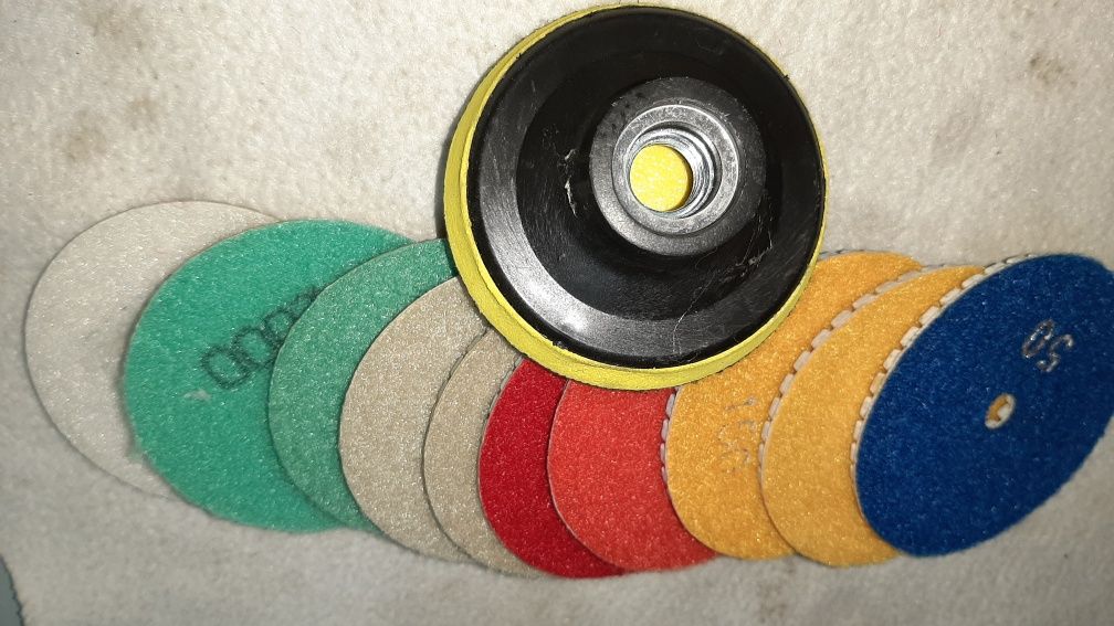 Продам набор кругов алмазных  шлифовальных, черепашки, d 80 мм.10 шт.