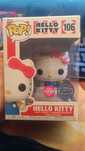 Hello Kitty 106 Flocked Hello Kitty Funko POP! Vinyl