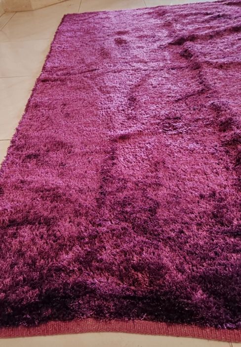 Tapete de sala co pelo fofinho