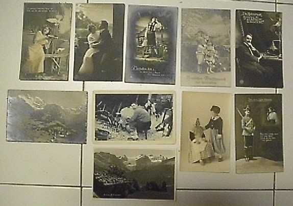 20 cartas e postais.