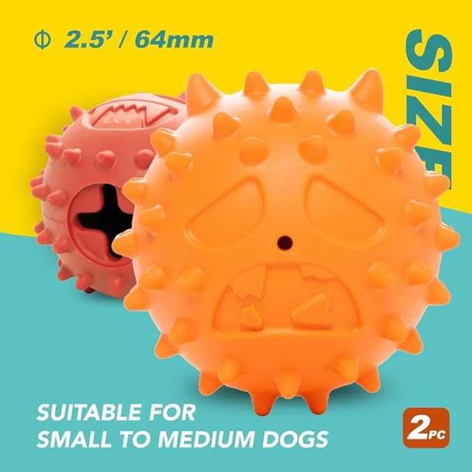 Gryzak dla szczeniaka dentystyczny MOCNY piszczący zapachowy 2 kolory