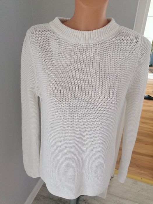 Bluza swetr famki biały