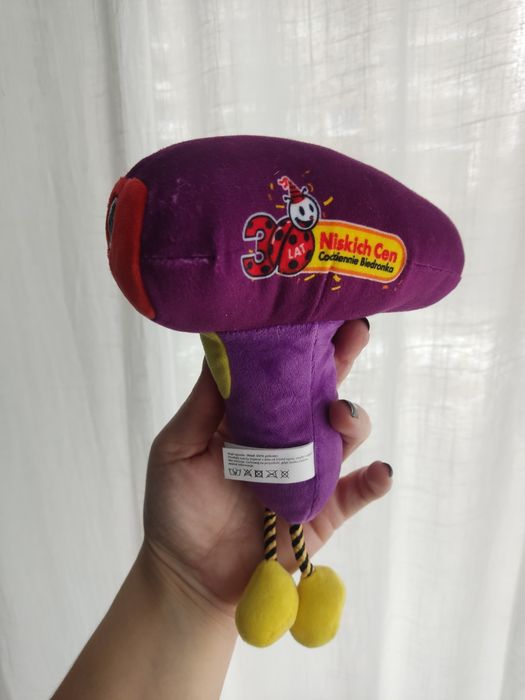 Skaner Sylwek Biedronka Gang Biedroniaków pluszak zabawka maskotka miś