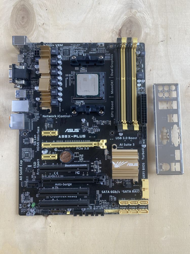 Материнська плата Asus A88X-PLUS sFM2+/AMD A88X/PCI-E 3.0x16