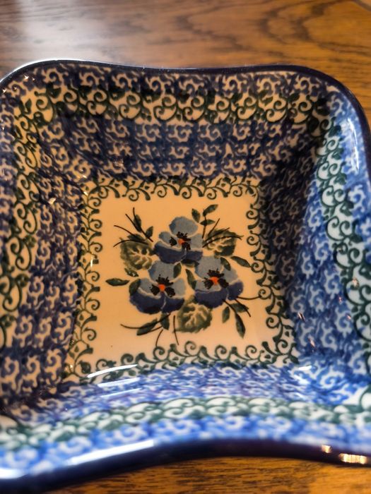 2 miski do przystawek ceramika Bolesławiec