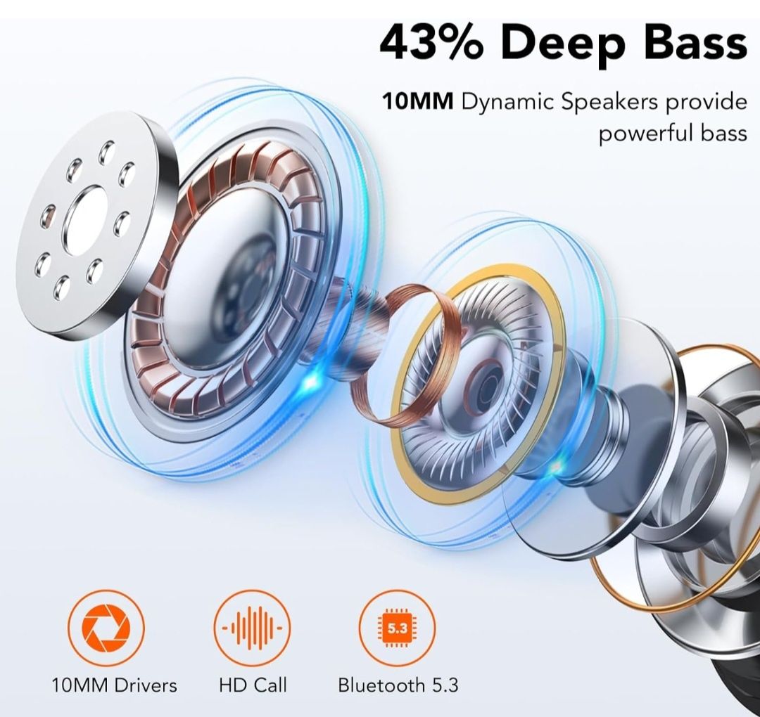 Zestaw słuchawkowy Bluetooth Hoxe V5.3