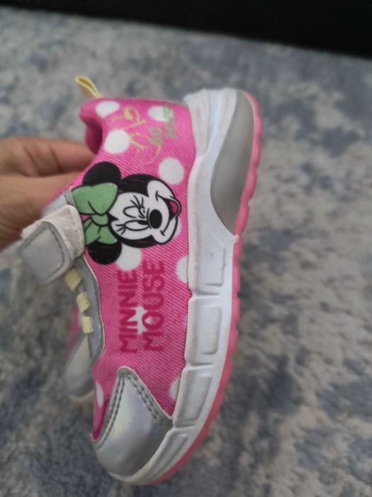 Adidasy świecące Mickey Minnie Disney jak nowe 24 CCC