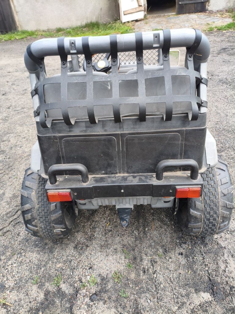 Samochód Peg Perego Gaucho z akumulatorem 12v 40Ah z przyczepką