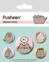 Przypinka zestaw przypinek Pusheen Puszin Pushen