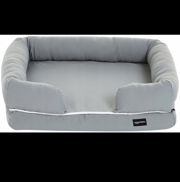 Amazon Basics kojec dla psa odcienie szarości 51 cm x 63,5 cm