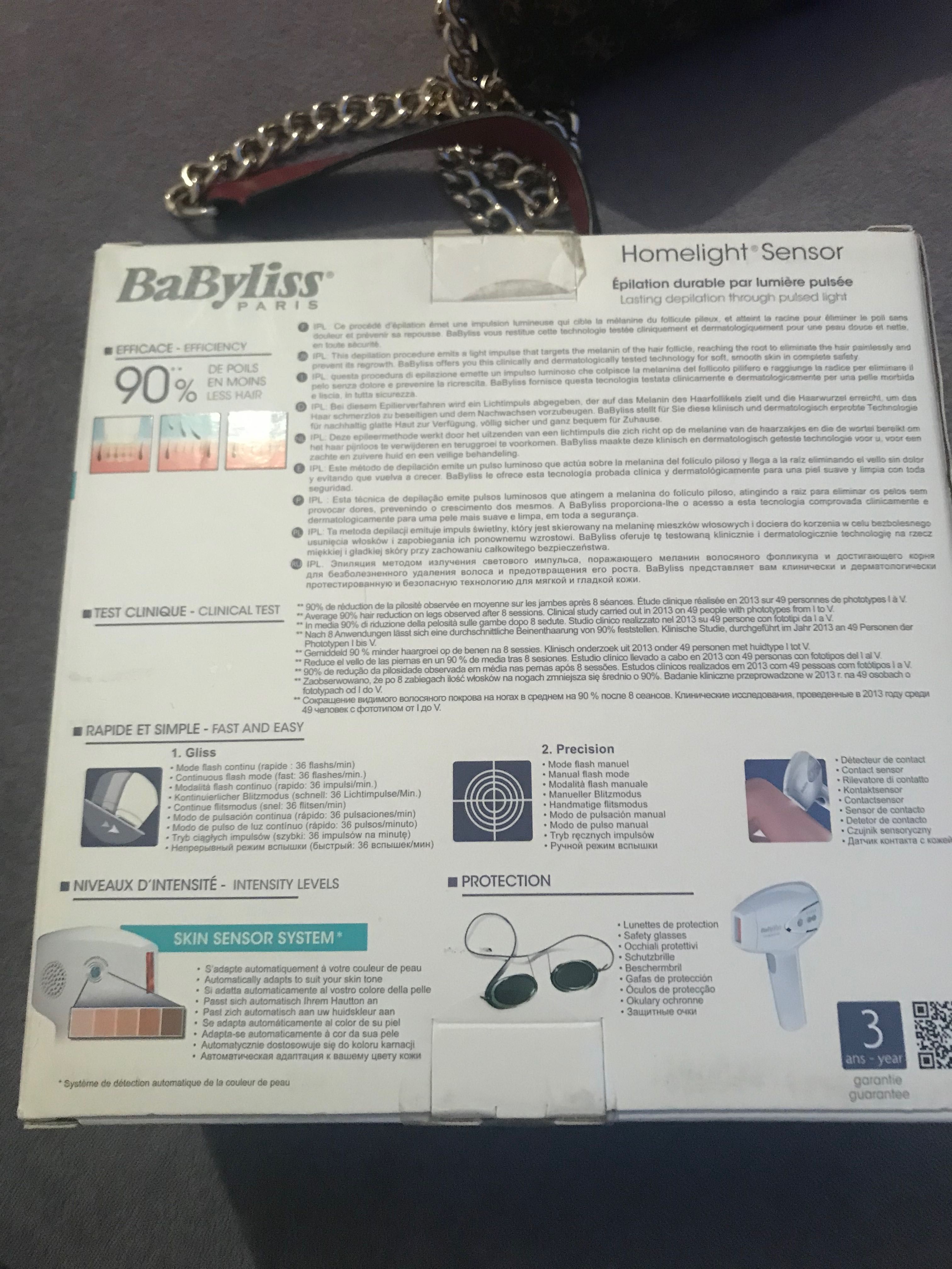 Depilator babyliss