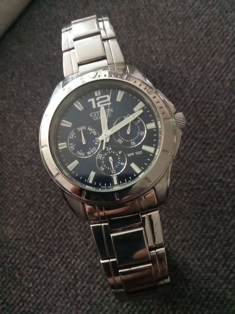 Citizen Zegarek męski Citizen quartz 10 atm