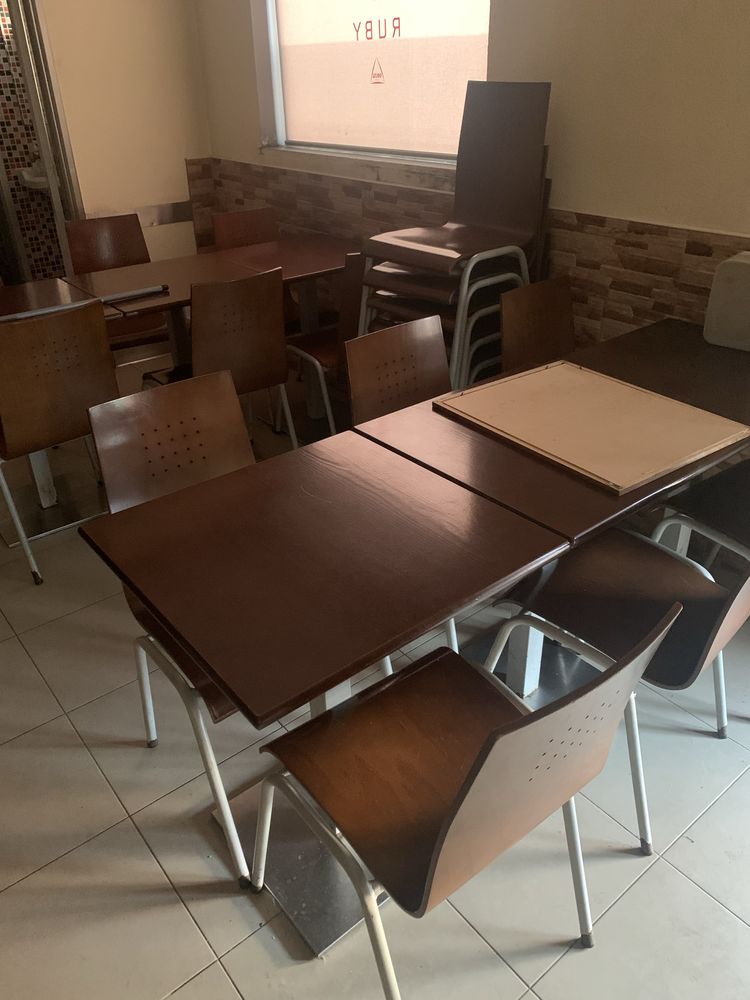 Mobiliario cafe/restaurante