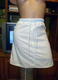 Белая летняя юбка V&M XS\S стрейчевая теннисная или на подростка