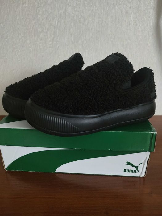 Зимові кросівки сліпони Puma Mayu Slip Teddy 40 розмір