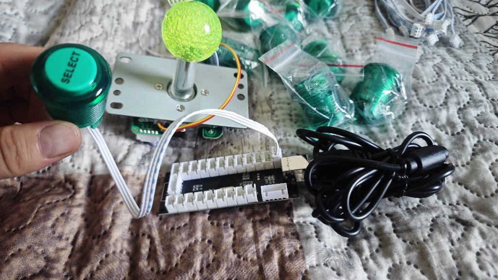 Pad Joystick ledowe podświetlenie, możliwość projektu Okazja!