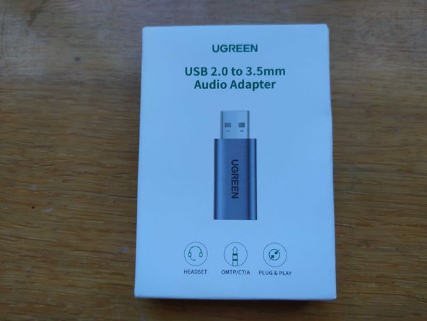 Внешняя USB звуковая карта Ugreen