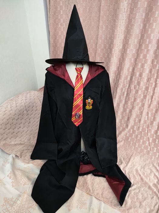 Strój przebranie Harry Potter czarodziej Gryffindor 5 części roz XL