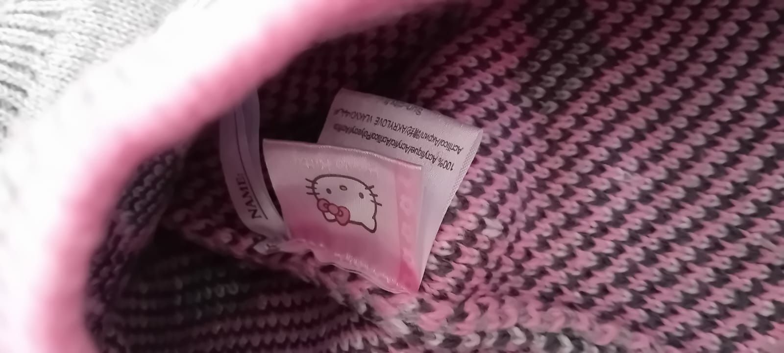 Gorro menina Hello Kitty 5-10 anos