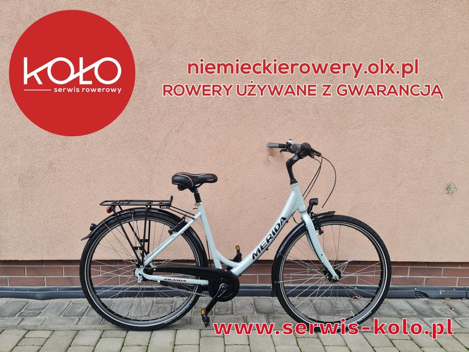 Rower damski miejski damka MERIDA koła 28 SHIMANO NEXUS aluminium nowy