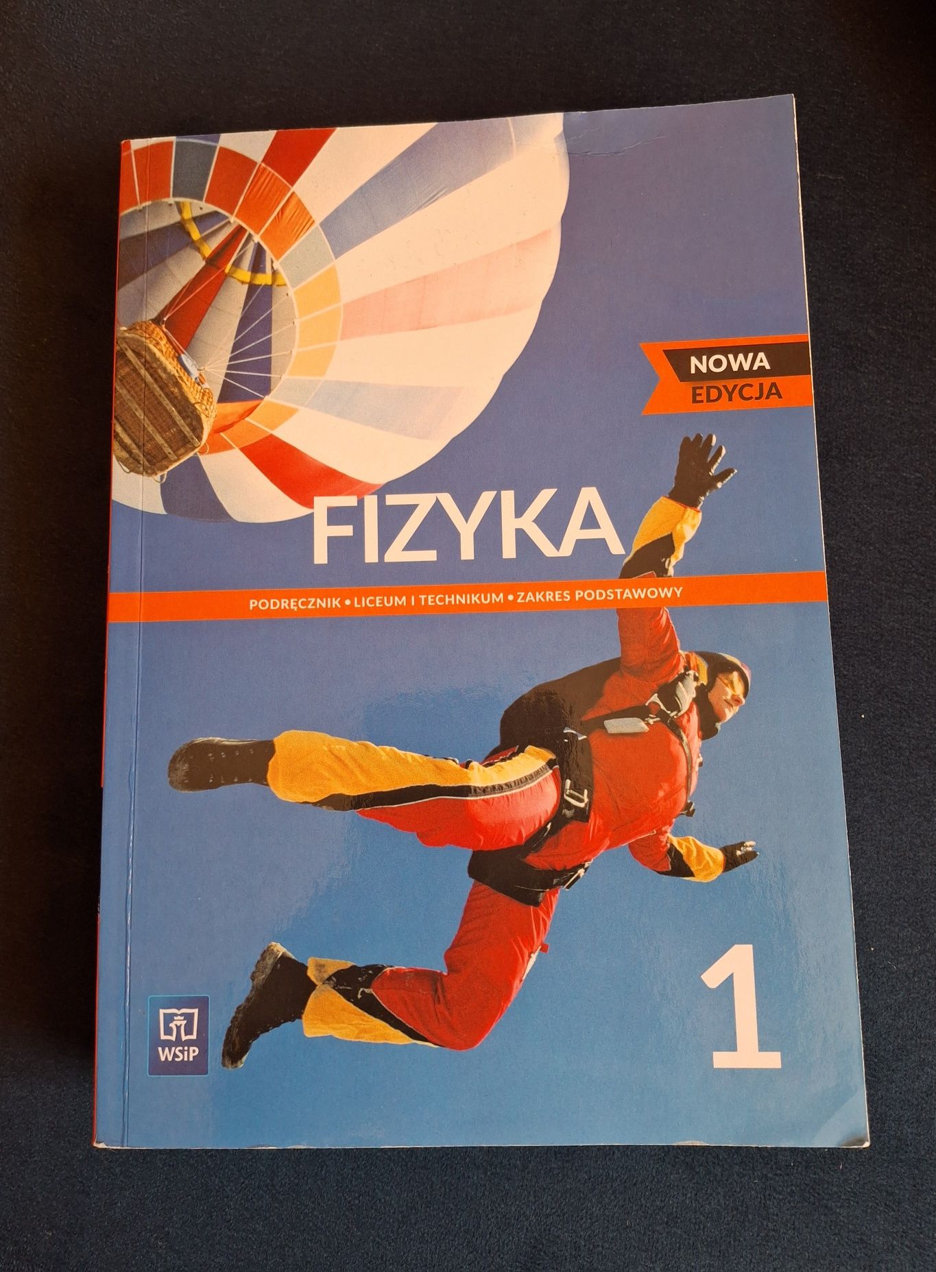 Podręcznik WSiP do fizyki dla klasy 1 szkoły średniej