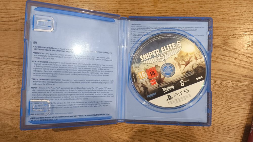 Ps5 sniper Elite 5