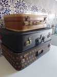 3 malas de viagem vintage