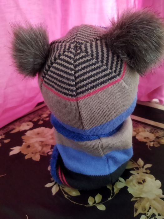 Шапка з хомутом для хлопчика