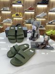 Тапочки Сланці BALENCIAGA Khaki Logo