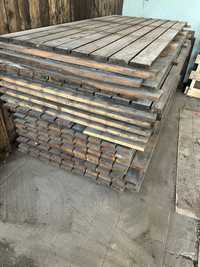 Podesty drewniane tarasowe 2,5x1,25m ponad 60m2 strugane