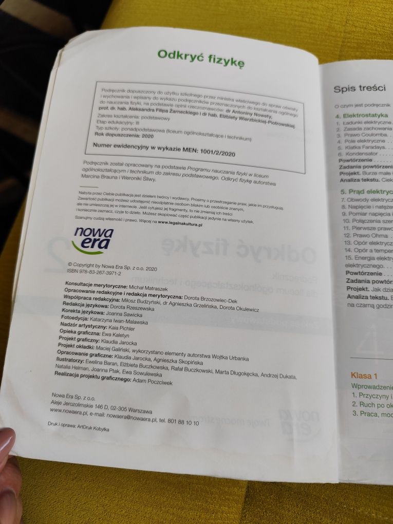Odkryć fizykę 2 nowa era
