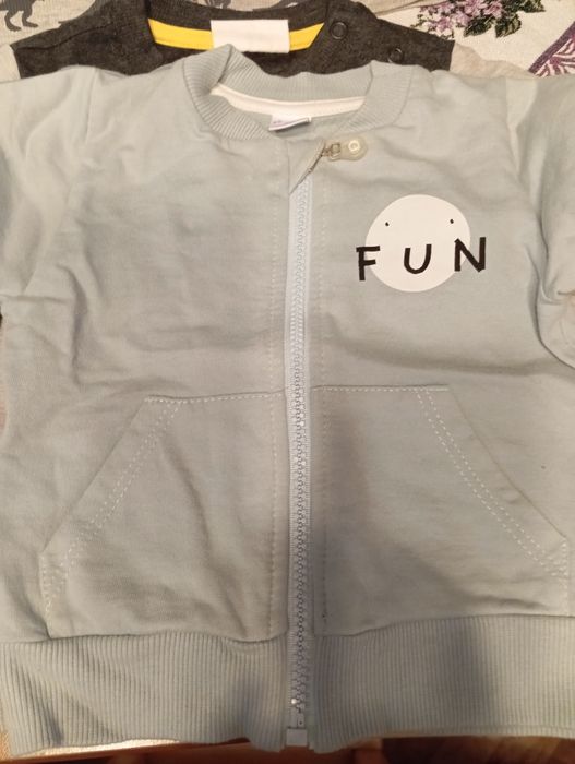 Paczka ubranek chłopiec rozmiar 80