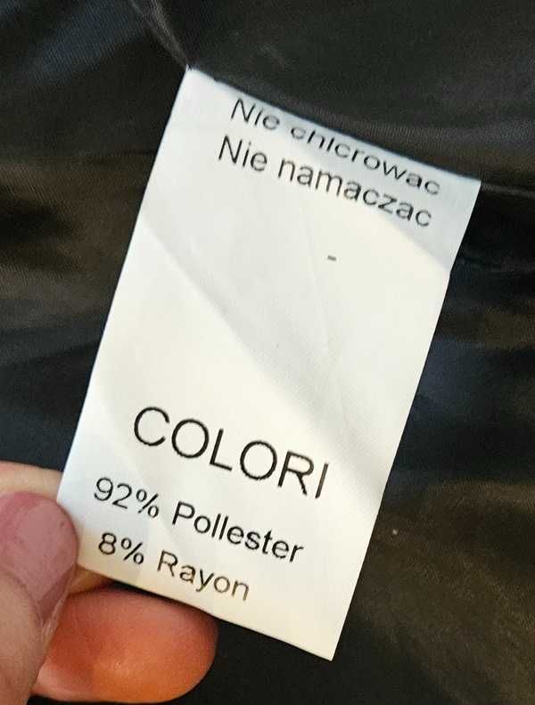 Czarna marynarka damska, taliowana, rozm s