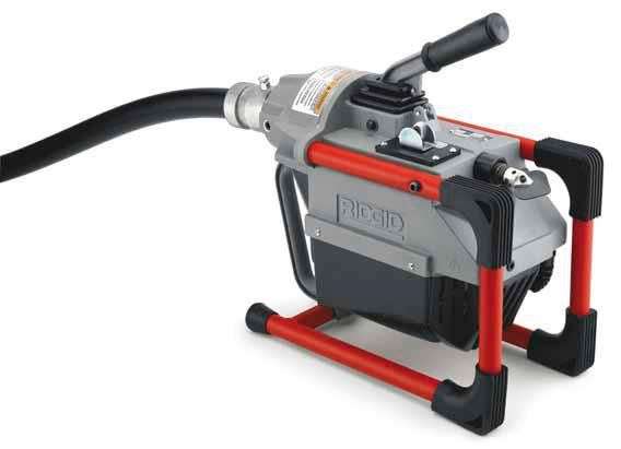 Desentupidora RIDGID K-60 para canalizações de esgotos de 4" (32 mm)