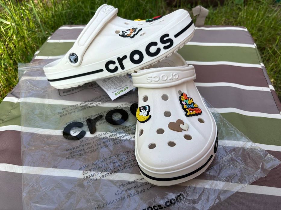 Крокси білі Crocs білі 37, 38, 39, 41 розмір