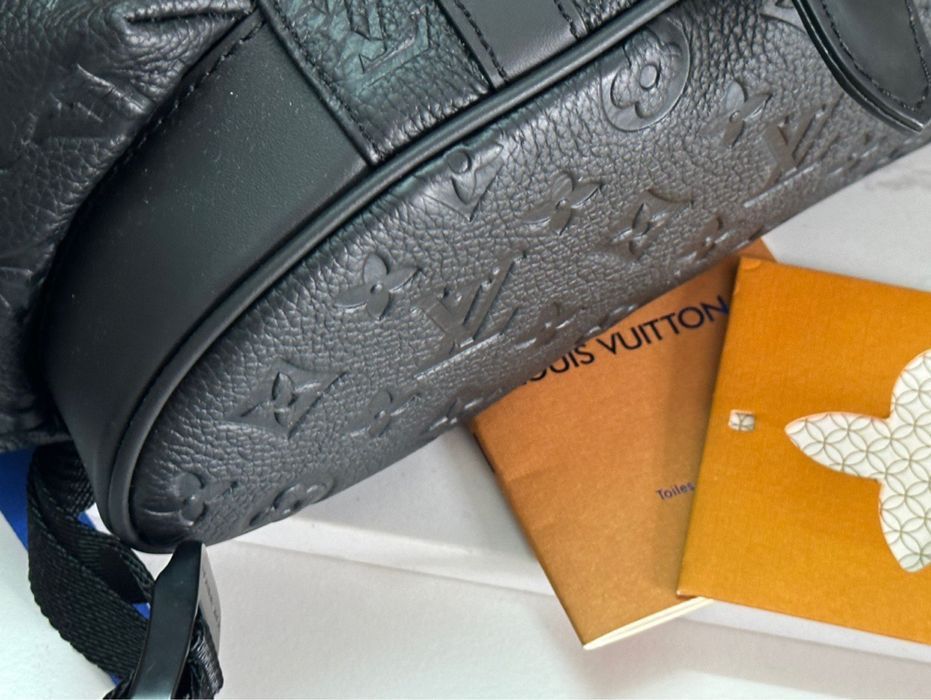Рюкзак Louis Vuitton Christopher monogram eclipse мужской черный