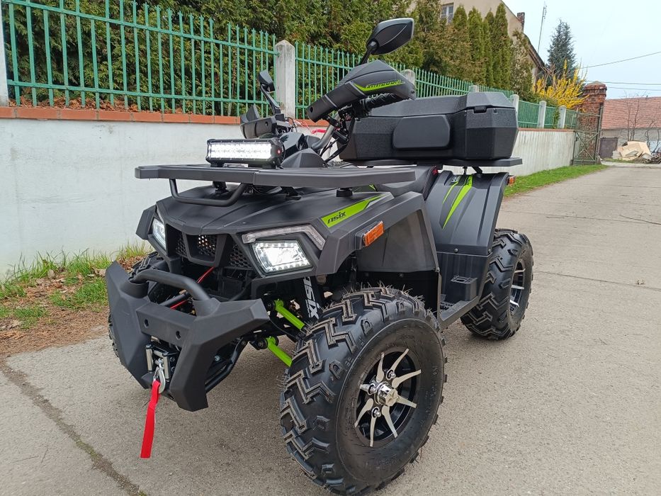 DUŻY Firmowy QUAD ASIX FOURCRAFT 250 ULTRA Nowy Gwarancja Wyciagarka